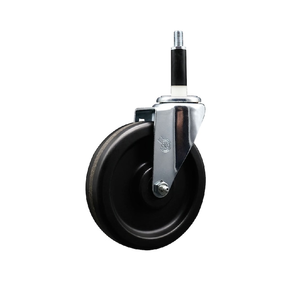 Service Caster 6'' Phenolic Wheel Swivel 7/8'' Expanding Stem Caster SCC-EX20S615-PHS-78 - main